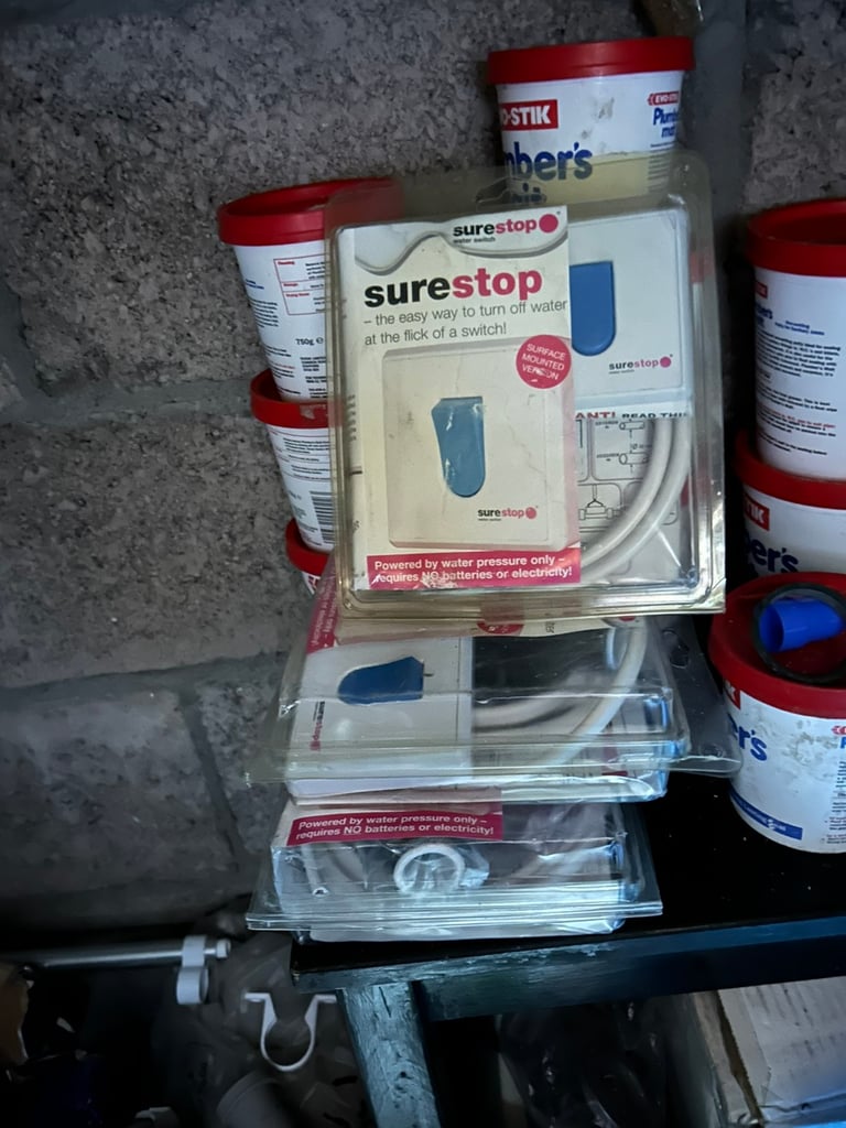 Brand new plumbing stock due to retirement 