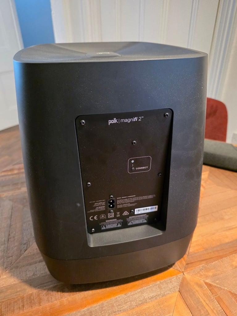 Polk Audio Magnifi 2 Soundbar & Subwoofer, Home Cinema and chromecast - As-new condition
