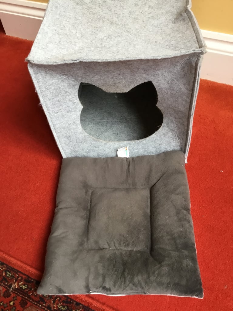 Comfy cat box/cube