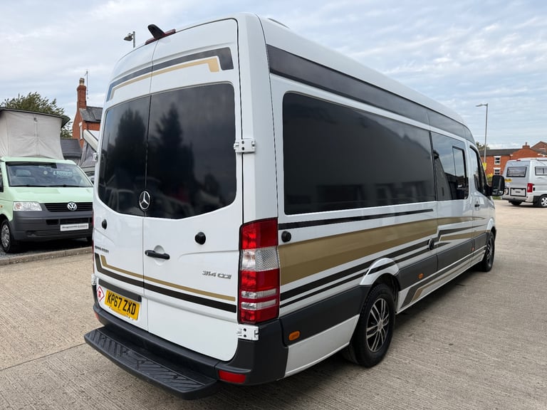 2017 67reg Mercedes Sprinter XLWB Luxury 2 Berth Camper Van