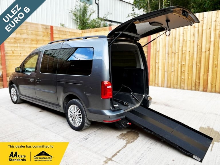 2021 Volkswagen Caddy Maxi Life 5 Seat Auto Wheelchair Accessible Disabled Access Vehicle WAV  MP...