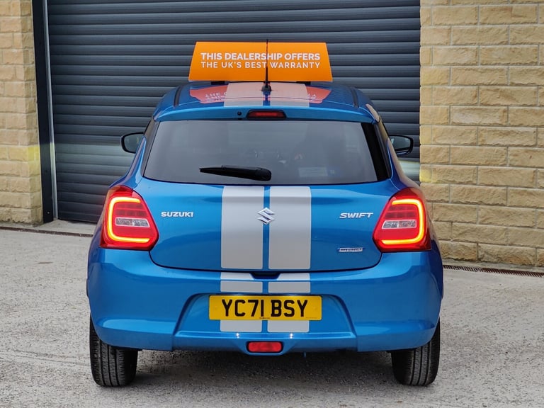 SUZUKI SWIFT; HYBRID; APPLE &amp; ANDROID CAR PLAY; BLUE; ULEZ COMPLIANT;-5 DOOR;