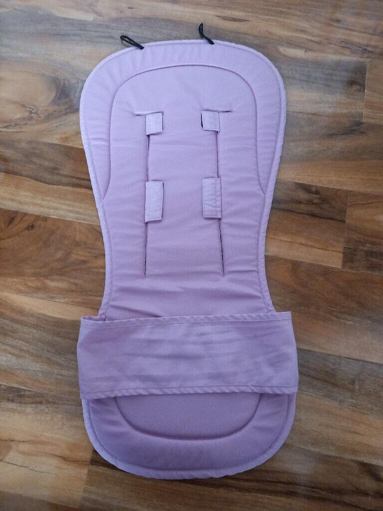 Bugaboo universal (soft pink) breathable seat liner VGC