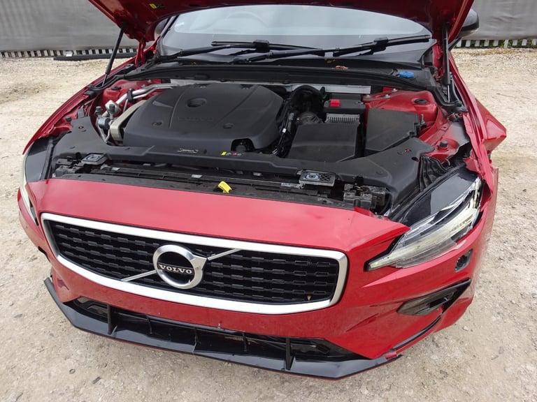 2019 19 REG VOLVO S60 R-DESIGN EDITION T5 AUTO DAMAGED REPAIRABLE SALVAGE