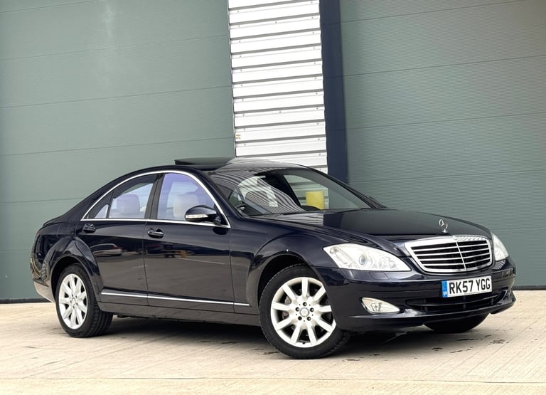 MERCEDES-BENZ S500 5.5 V8 PETROL AUTO 5DR SALOON 2007 [57] BLUE