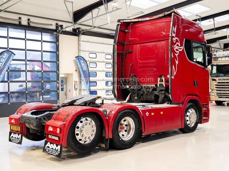 2021 (21) SCANIA 580S V8 HIGHLINE 6X2 TAG AXLE