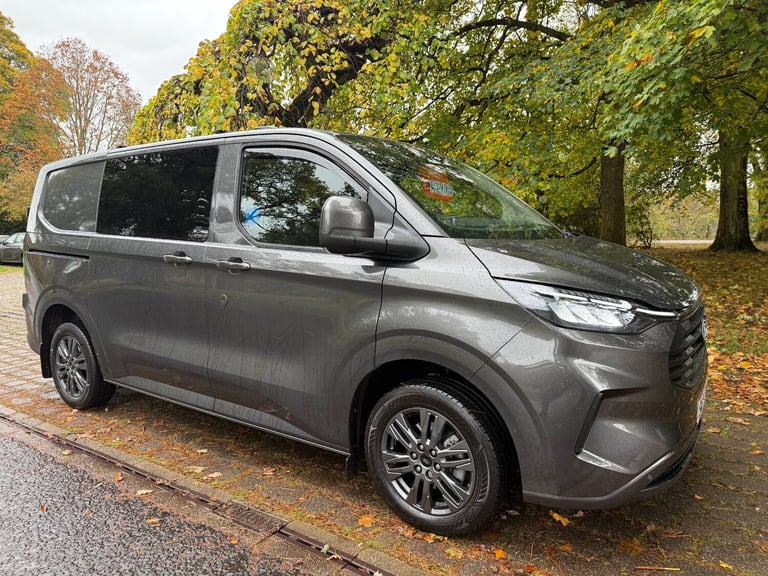 2025 Ford Transit Custom 2.0 EcoBlue 150ps H1 Double Cab Van Limited PANEL VAN Diesel Manual