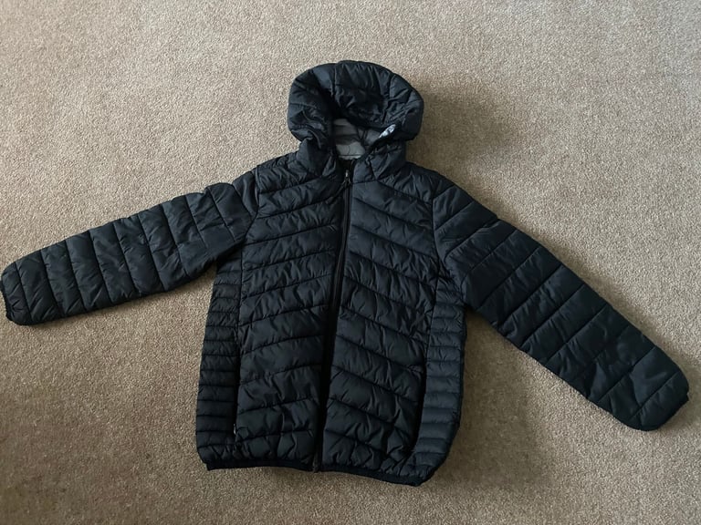 image for M & S Boys Black Lightweight Jacket 9 - 10 Years