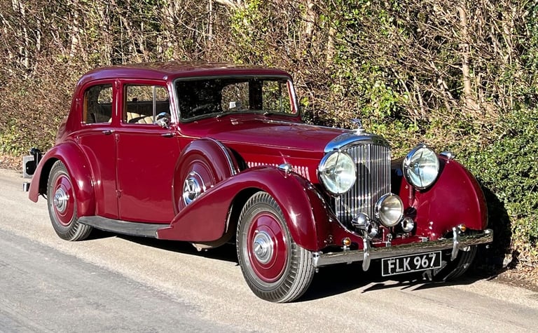 1939 Bentley 4.25 Litre Park Ward Saloon Overdrive B67MX Saloon Petrol Manual