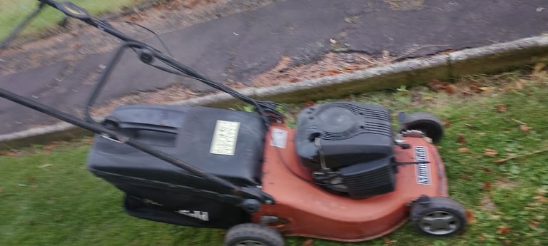 Petrol lawnmower 