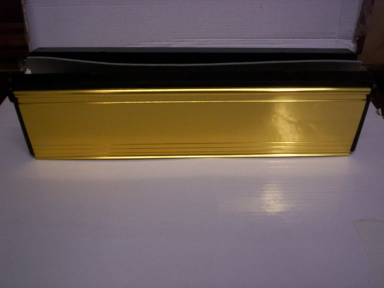 Letter box inside and outside of door one has draught excluder (see pictures)