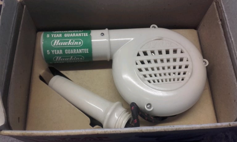 image for Boxed Hawkins hairdryer from the 1950’s 