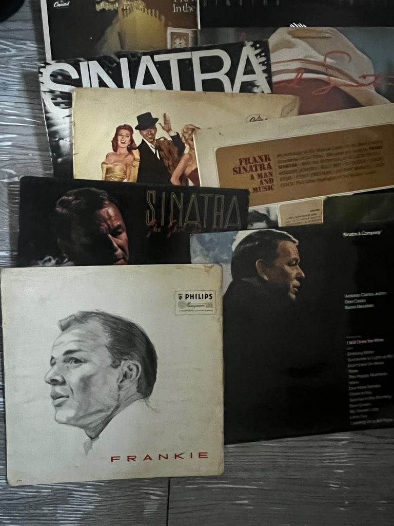 35 Frank Sinatra vinyls 5 other artists 
