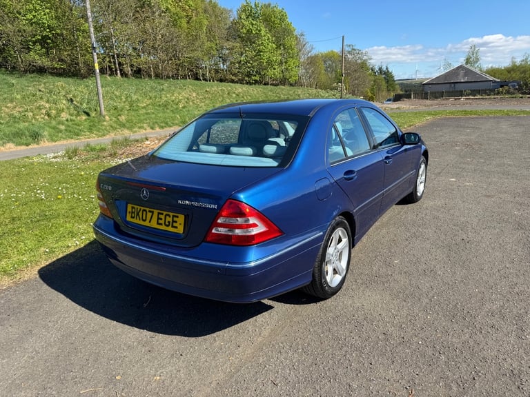 2007 Mercedes-Benz C-Class C200K Avantgarde SE 4dr Auto SALOON Petrol Automatic