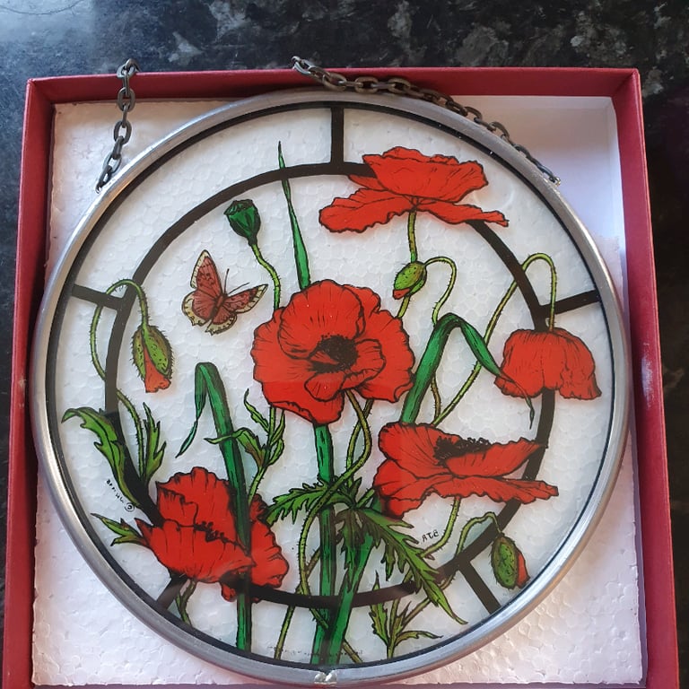 image for Stain glass ornament for window/wall 