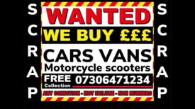 ♻️‼️ALL CARS 4x4 VANS WANTED FAST CASH SELL MY SCRAP NO MOT HERTS