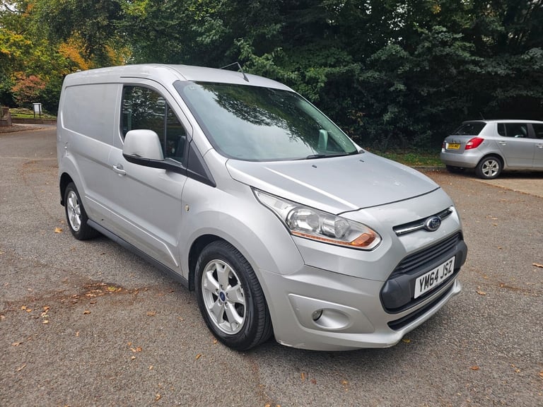 FORD TRANSIT CONNECT 1.6 TDCi LIMITED ALLOYS CRUISE A/C 3 SEATS NO VAT SILVER