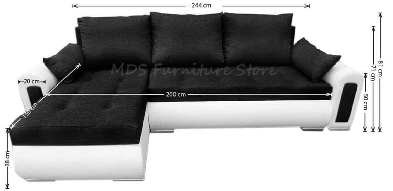 Sofa bed with storage in perfect conditions