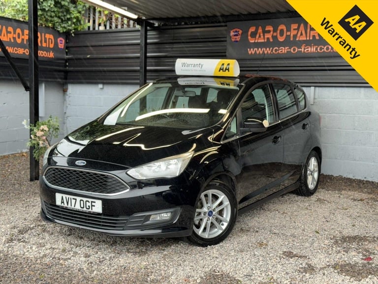 image for FORD C-MAX 1.5 TDCi Zetec Black Manual Diesel 2017+TOUCH SAT-NAV+BLUETOOTH+AUX!