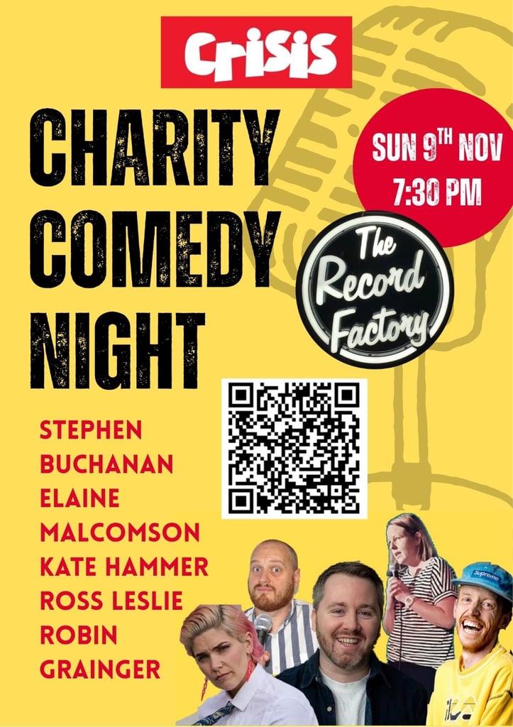 Charity Comedy Night - Stand-Up for Crisis