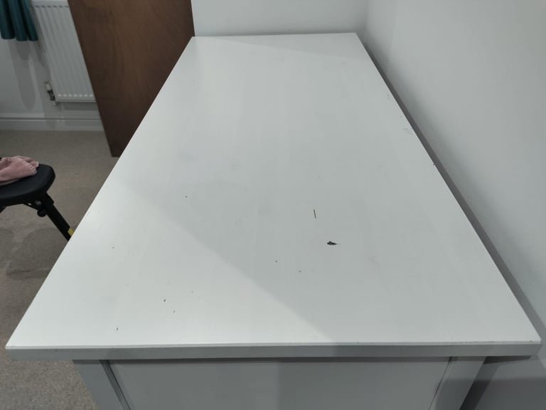 White Ikea Hemnes chest of drawers