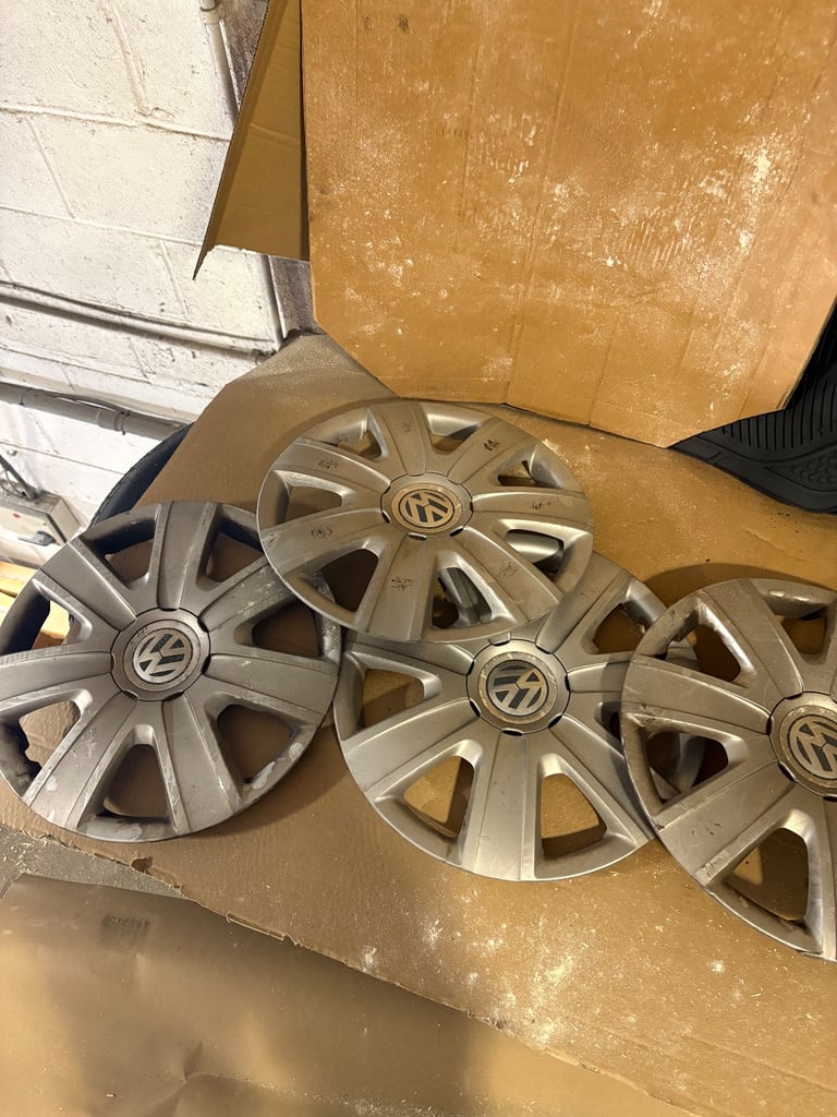 VW 14” wheel trims