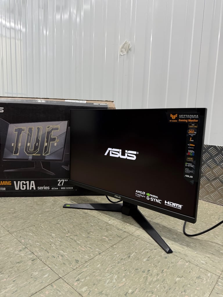 image for 260Hz ASUS TUF Gaming VG27AQM1A Gaming Monitor 27 inch QHD (2560x1440)
