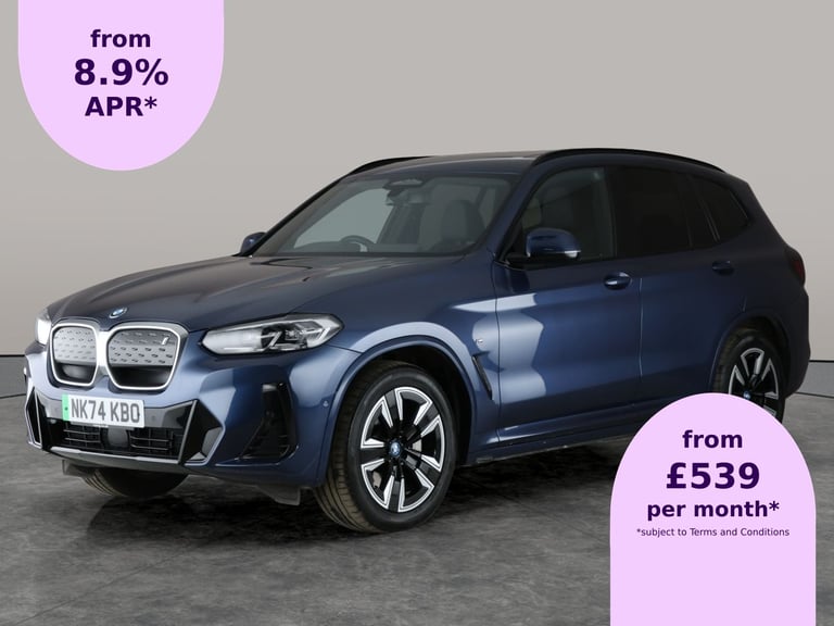 2024 BMW iX3 80kWh M Sport SUV 5dr Electric Auto (286 ps) - CARPLAY - ACTIVE LANE ASSIST Suv Elec...