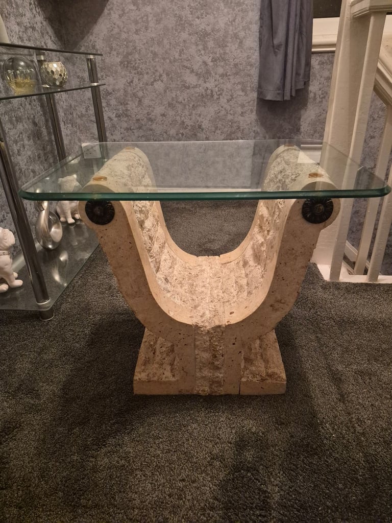image for Marble U shaped table