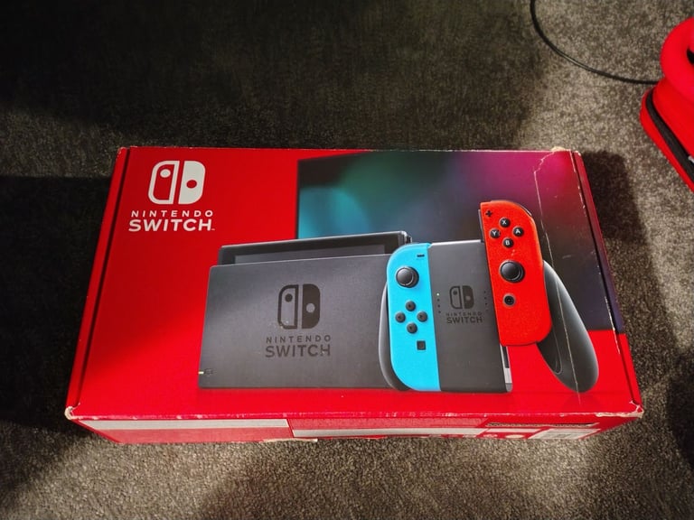 Nintendo switch console 