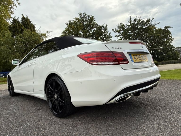 2015 Mercedes-Benz E Class E400 AMG Line 2dr 7G-Tronic CONVERTIBLE PETROL Automatic