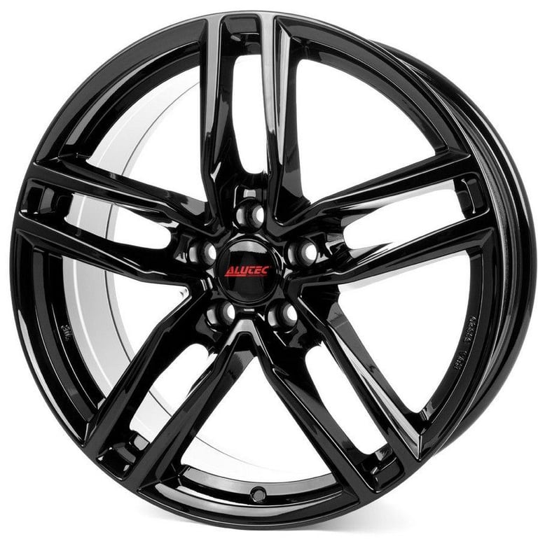 AUDI A1 VW POLO SET 4X 17" ALUTEC IKENU METAL GREY 5X100 NEW ALLOY WHEELS