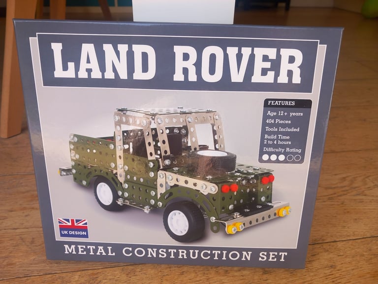 image for Land Rover Metal Construction Set