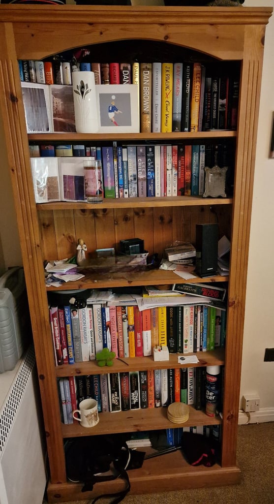 Beautiful solid pine bookcase