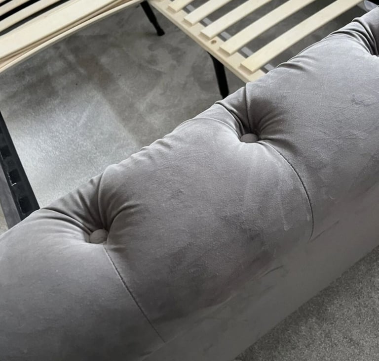 Next King Size Bed Frame & Ottoman 