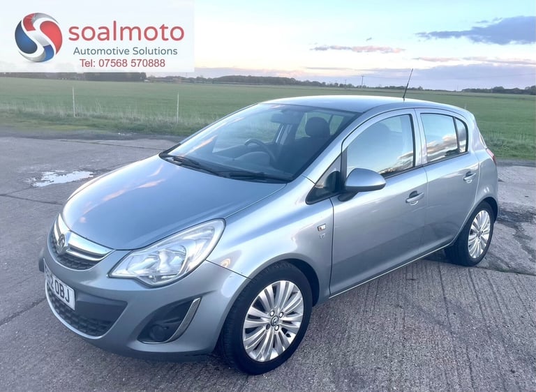 2012 VAUXHALL CORSA 1.2 Excite*6m mot*Great history*Aircon*Alloys*Cheap to run