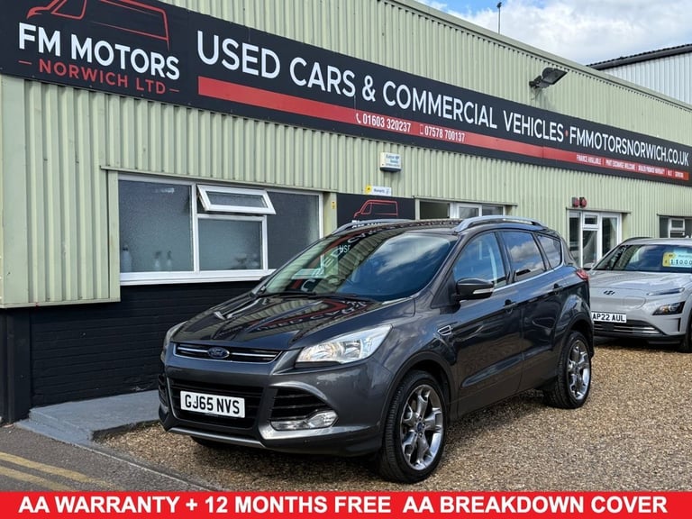 image for 2015 65 FORD KUGA 2.0 TDCI TITANIUM SUV 5DR DIESEL MANUAL 2WD EURO 6 (S/S) (150