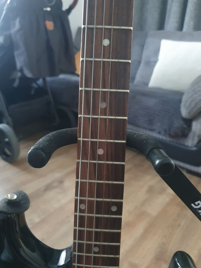 Fender squire strat electric guitar 