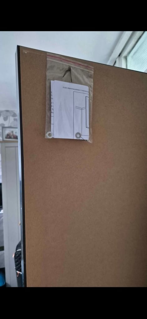 Mirrored glass full length mirror 