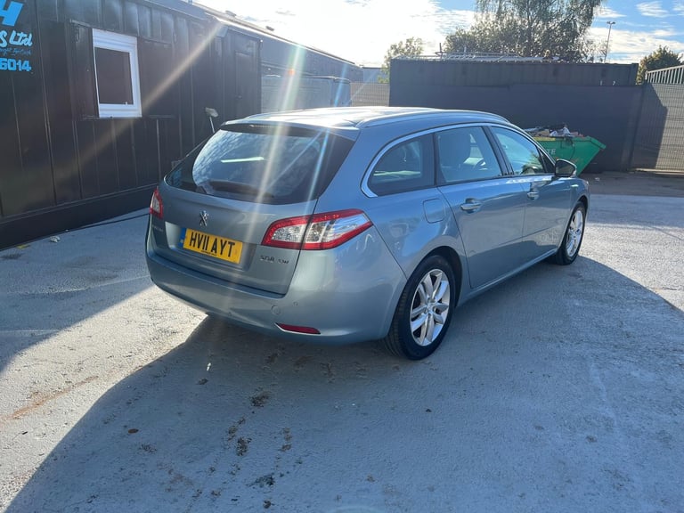 2011 PEUGEOT 508 SW ESTATE 1.6 HDI £35 TAX PAN ROOF CLEAN CAR PX WELCOME 