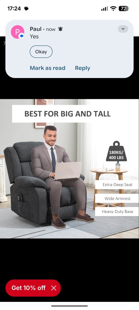 Reclining/ massage chair 