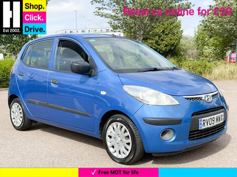 2009 Hyundai i10 1.2 Classic Euro 4 5dr HATCHBACK Petrol Manual
