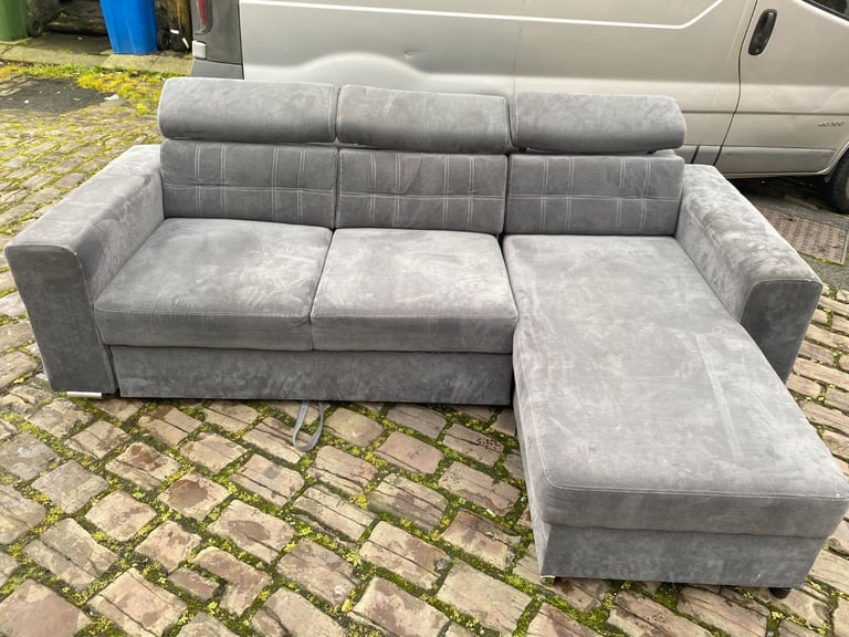 image for Corner bed sofa with storage