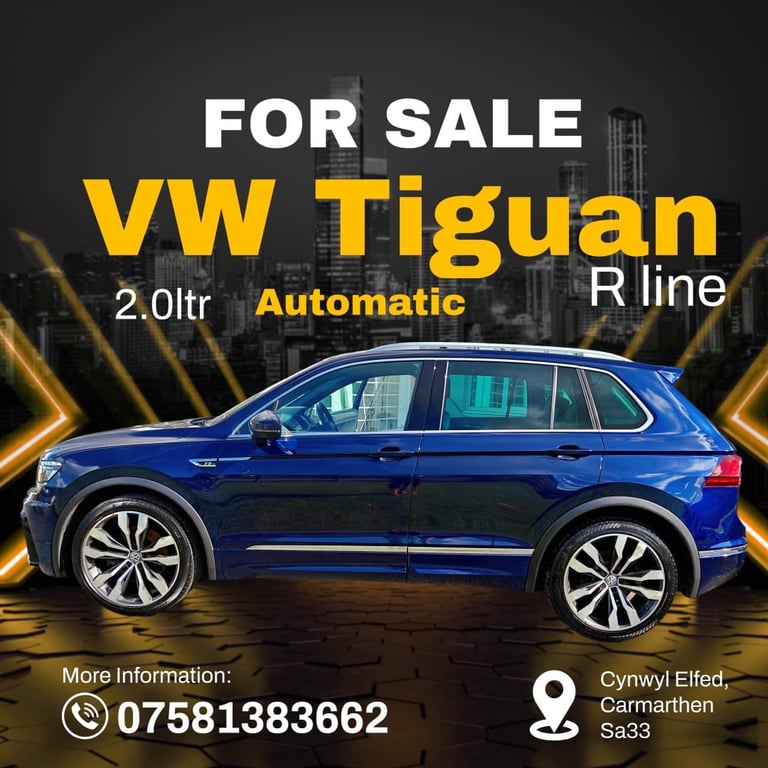 image for Volkswagen, TIGUAN, Estate, 2017, Semi-Auto, 1968 (cc), 5 doors
