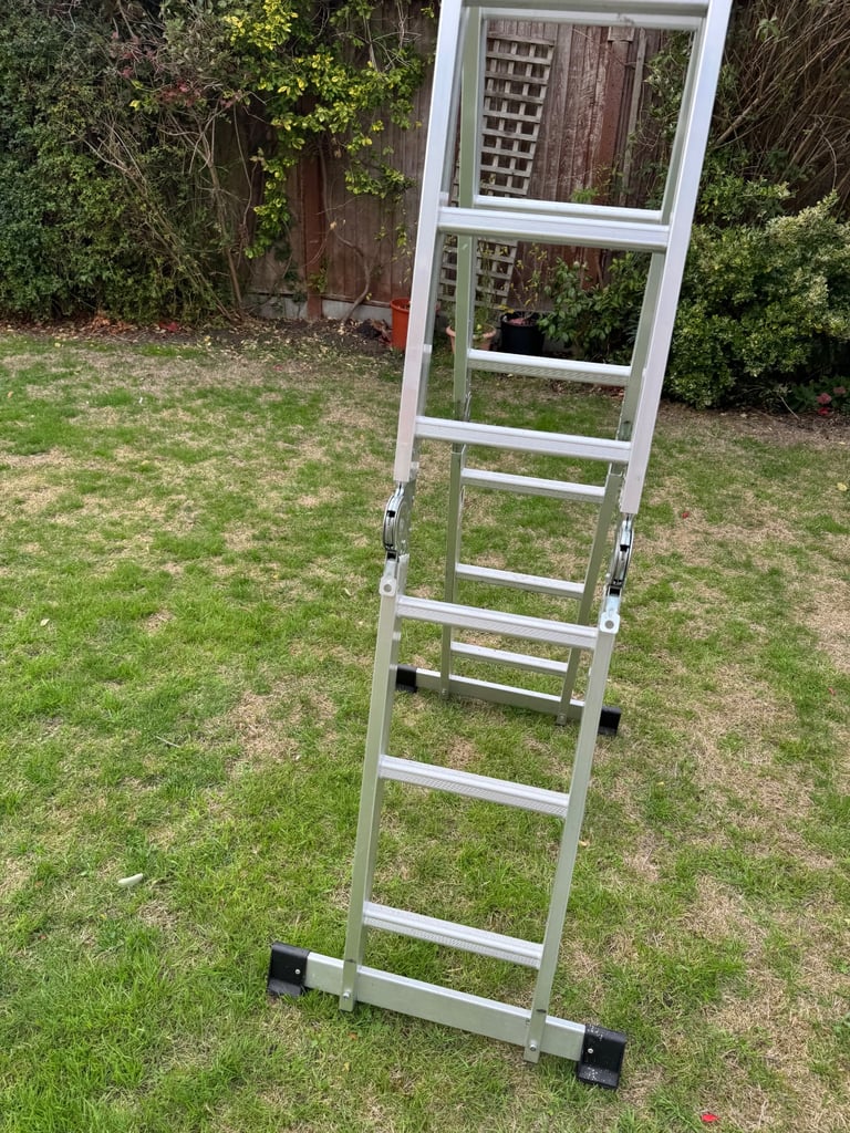 Multipurpose ladder with platform 
