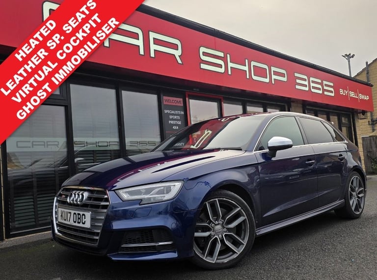 2017 17 AUDI S3 2.0 TFSI SPORTBACK 5DR S TRONIC QUATTRO EURO 6 (S/S) (310 PS)