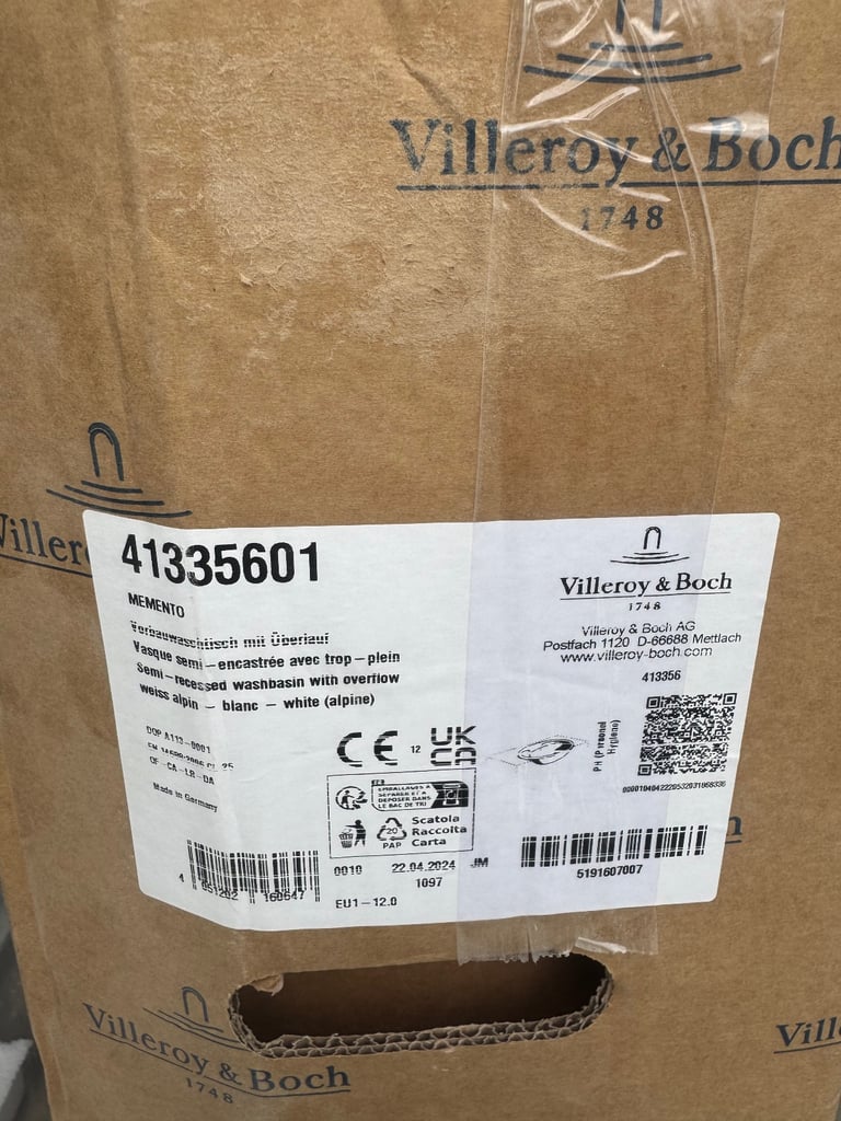 Villeroy & Boch Memento Basin