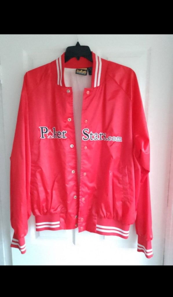 New, never been worn - PokerStars jacket, size XL