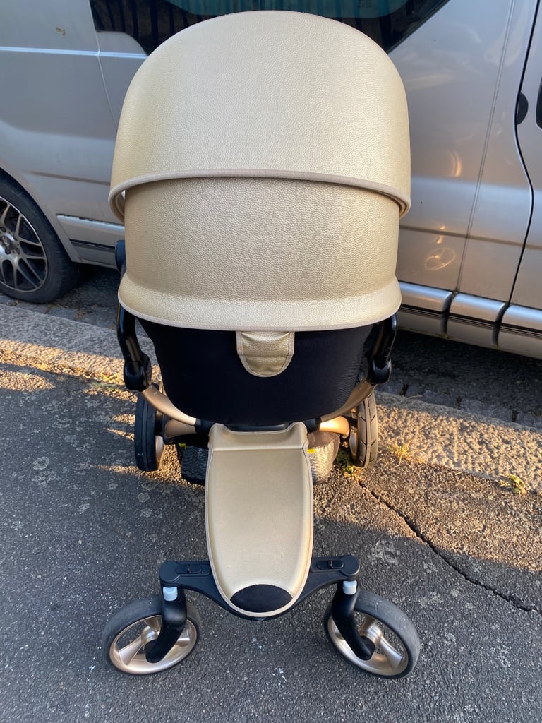 Mima Xari Gold Pram Stroller Pushchair 