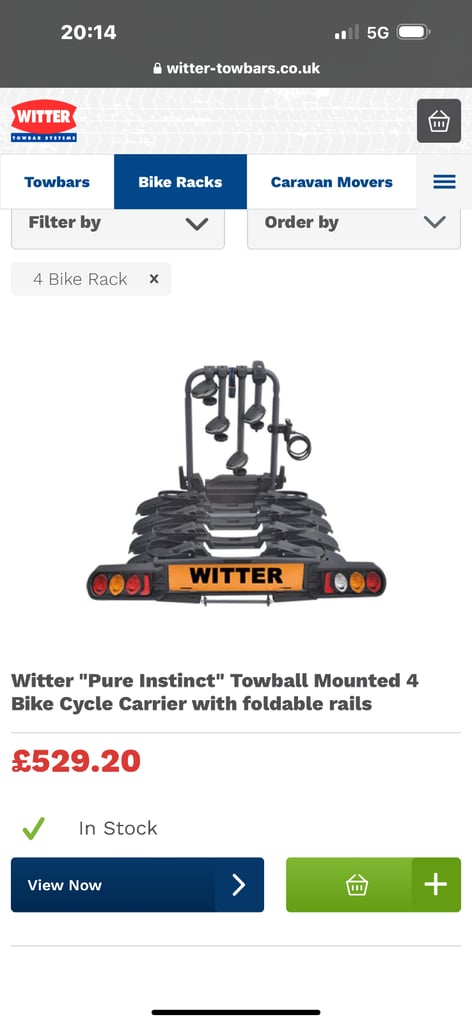image for Witter x4 car bike rack